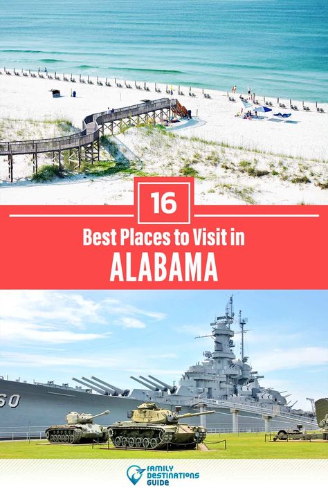 Alabama Vacation Places To Visit, Places To Visit In Alabama, Best Weekend Trips, Alabama Vacation, Alabama Travel, Road Trip Places, Best Weekend Getaways, Family Destinations, Fun Places To Go