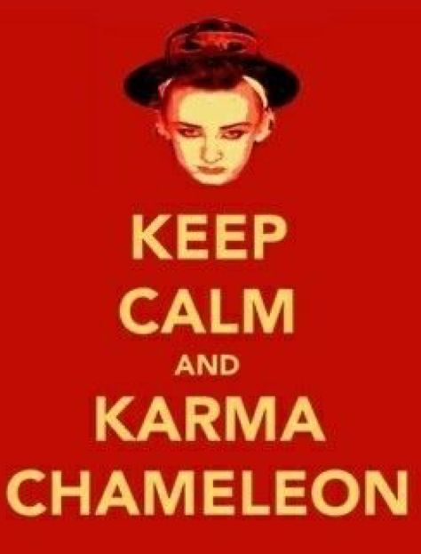 Karma karma karma karma karma chameleon, you come and go you come and go  Lovin’ would be easy if your colors were like my dreams red gold and green, red gold and green!!❤️❤️❤️❤️ Queer Culture, Karma Chameleon, Gila Monster, Club Music, Culture Club, Boy George, 80s Music, Music Icon, David Bowie