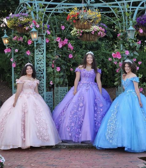 My girls quinceanera The Manor Weddings, QuinceDress Official Royal Theme, Quince Dress, Quinceanera Party, Royal Garden, All Ideas, Sweet 15, Dresses Ideas, Enchanted Forest, Quince