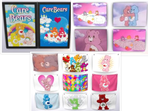 Care Bear Collection, Kids Room Deco, Furniture Cc, Sims Inspiration, Cc Folder, The Sims 4 Pc, Cc Mods, Free Sims 4, The Sims 4 Packs