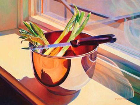 Mary Pratt, Mary Frances, A Chicken, Ice Bucket, Oil Paintings, Still Life, Cool Art, Oil Painting, Paintings