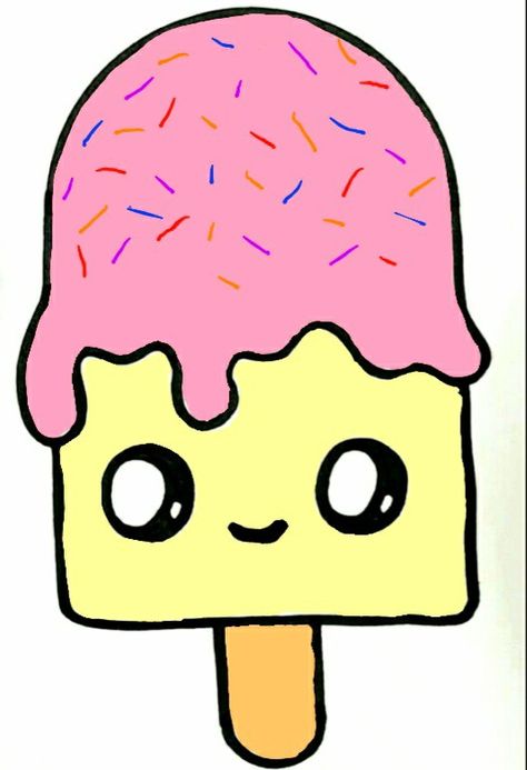 Cute Ice Cream Drawings, Ice Cream Drawing Easy, Ice Cream Draw, Ice Cream Drawing For Kids, Ice Cream Drawings, Cute Ice Cream Drawing, Ice Cream Clip Art, Ice Cream Drawing, Cartoon Drawing For Kids