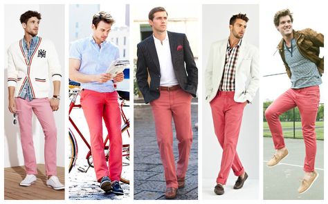 Pink chino Pink Pants Outfit Men, Mens Pink Pants, Chinos Outfit, Chinos Men Outfit, Pink Pants Outfit, Pink Chinos, Church Fits, Pants Outfit Men, Blue Chinos