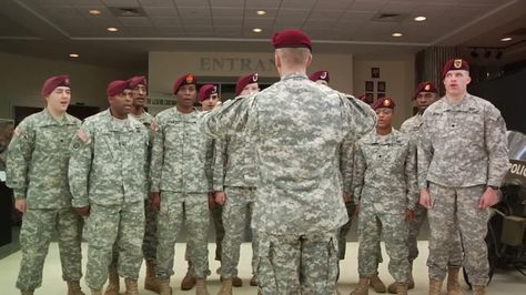 The 82nd Airborne Division Chorus performs at a variety of events around Fort Bragg NC. Available in high definition. Inspirational Stories Motivation, 82nd Airborne Division, 82nd Airborne, Great Song Lyrics, Inspirational Songs, Fort Bragg, Inspirational Stories, Singing Videos, Military Men