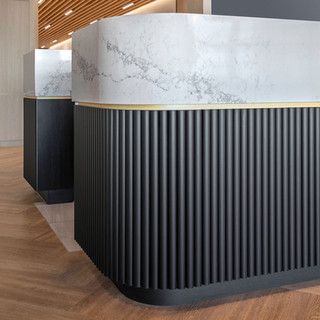 Reception Desk Design, Modern Reception, Reception Counter, Counter Design, Reception Design, Clinic Design, Reception Desk, Desk Design, Office Interior Design