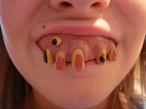 My buck teeth! K9 Teeth Human, Fat Animals, Buck Teeth, Fake Teeth, Yellow Teeth, Sketch, Skin, Memes, Yellow