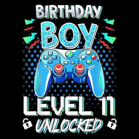 Level 11 Unlocked Video Game 11th Birthday Gamer G birthday gifts for women birthday decorations gift card birthday birthday gifts for men birthday cards birthday gifts for mom birthday wrapping paper birthday gifts happy birthday birthday shirt Happy 11th Birthday Boy, Level 11 Unlocked Birthday, Paper Birthday Gifts, Men Birthday Cards, Gifts For Men Birthday, Wrapping Paper Birthday, Gifts For Mom Birthday, Happy 11th Birthday, Gifts For Women Birthday