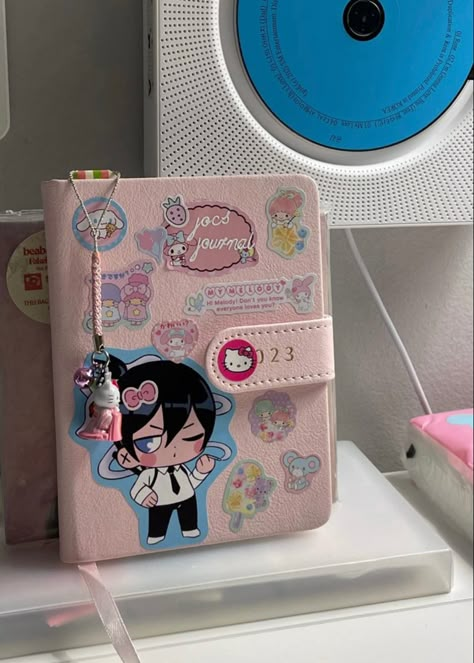 A5 Binder Deco, Kawaii Sketchbook Cover, Pc Binder Deco, Kawaii Journal Cover, Macaron Binder Deco Kpop, Book Cover Diy, Notes Journal, Sketchbook Cover, Pretty Journals