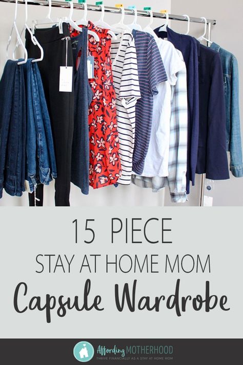 Sahm Wardrobe, Finance Websites, Stay At Home Mom Style, Mom Capsule Wardrobe, Stay At Home Outfits, Plus Size Capsule Wardrobe, Capsule Wardrobe Women, Perfect Capsule Wardrobe, Easy Ways To Save Money