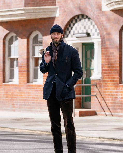 The three wardrobes that define my week  – Permanent Style Permanent Style Men, Permanent Style, Wes Anderson Aesthetic, Anderson Aesthetic, Military Shoes, Blue Oxford Shirt, Vintage Varsity Jacket, Aesthetic Outfits Men, Knit Bottom