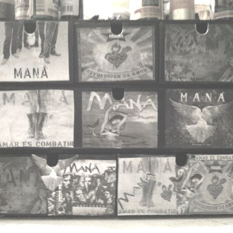 Makeup box Ikea....inspired by favorite Spanish rock band MANA Mana Band, Spanish Rock, Makeup Box, Music Poster, Rock Bands, Band, Frame