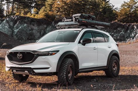 One-of-a-kind Lifted Mazda CX5 on 31”s - Overland Off-road Build - offroadium.com Mazda Cx5 Roof Rack, Cx5 Modified, Mazda Cx5 Modified, Mazda Cx5 Accessories, Vehicle Aesthetic, Overland Accessories, Mazda Cx3, Jeep Concept, Airplane Wallpaper