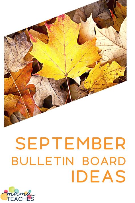 September Bulletin Board Ideas - Mama Teaches September Themed Bulletin Boards, September Christian Bulletin Board Ideas, September Bulletin Boards Elementary, September Bulliten Boards, September Bulletin Board Ideas For Work, September Birthday Bulletin Board Ideas, September Library Bulletin Board Ideas, September Church Bulletin Board Ideas, September Board Ideas