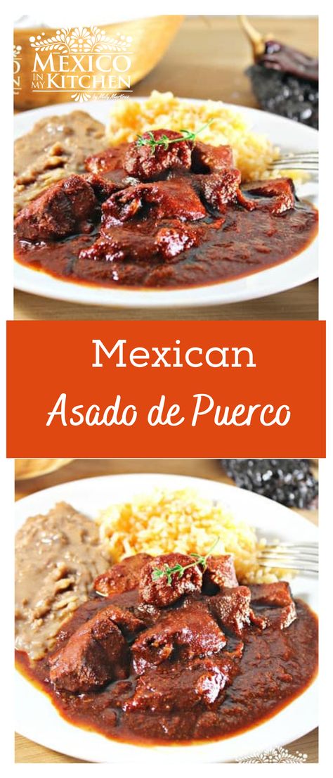 Pork Recipes For Dinner Mexican, Authentic Mexican Pork Recipes, Pork Guisado Recipes, Pork Mexican Dishes, Unique Pork Recipes, Pork Recipes Mexican, Diced Pork Recipes Mexican, Pork Asado Mexican, Mexican Asado Recipe