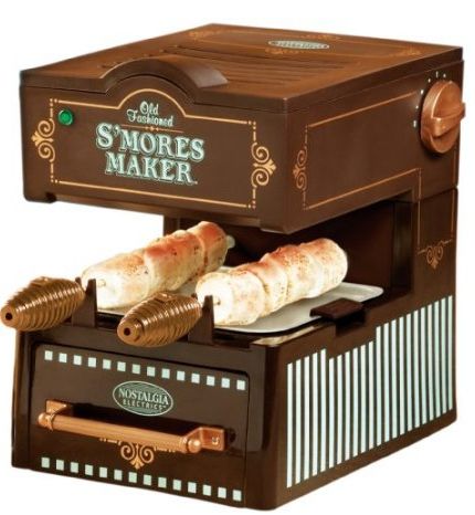 S’mores Maker, $46 Smores Maker, Donut Maker, S'mores, Cooking Gadgets, Cool Kitchen Gadgets, Kitchen Gifts, S Mores, Cool Inventions, Small Kitchen Appliances