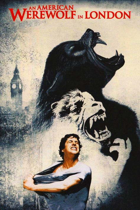 Creature Movie, An American Werewolf In London, Werewolf In London, American Werewolf In London, Film Posters Art, London Poster, Werewolf Art, Fiction Movies, Horror Monsters