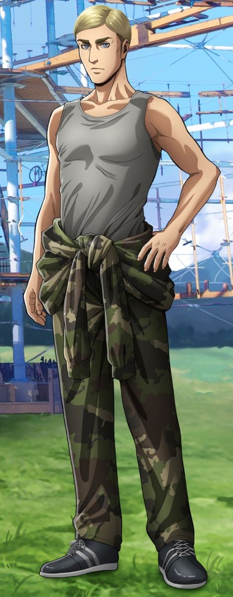 Erwin Attack On Titan, Erwin Smith, Attack On Titan Art, Reasons To Live, Levi Ackerman, Attack On Titan Anime, Man In Love, Attack On Titan, Full Body