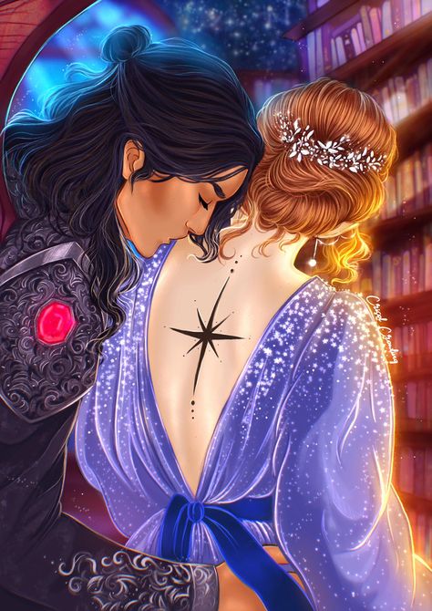 Acosf Nessian, Acotar Nessian, Sydney Mack, Nesta Cassian, Cassian And Nesta, Book Tags, Nesta Archeron, Flame Tattoos, Feyre And Rhysand