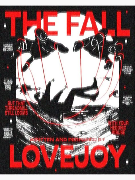 "The Fall - Lovejoy" Poster for Sale by phrawgcraft | Redbubble Mc Wallpaper, Arte Indie, Music Poster Design, Wow Art, Band Posters, Room Posters, New Wall, Cool Posters, My New Room