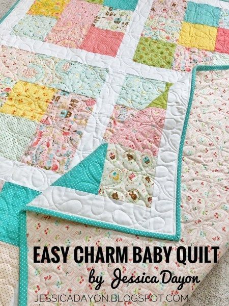 20+ Baby Quilt Ideas to Bust Your Stash Quilt Squares Ideas Simple, Quilting Patterns Easy, Charm Pack Baby Quilt, Quilting Patterns Free, Quilt Pattern Ideas, Beginner Quilts, Quilts Easy, Baby Quilts Easy, Free Baby Quilt Patterns