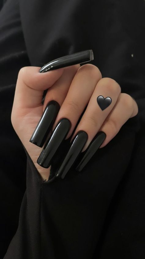 Nailart Black, Long Red Nails, Neon Acrylic Nails, Black Acrylic Nails, Goth Nails, Transparent Nails, Short Square Acrylic Nails, Acrylic Nails Coffin Pink, Unique Acrylic Nails