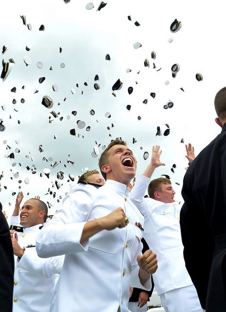 Naval Academy Graduation by US Navy, via Flickr Seaman Picture, Navy Force, Navy Graduation, United States Naval Academy, Navy Day, Go Navy, Navy Life, Air Force Academy, Affirmative Action