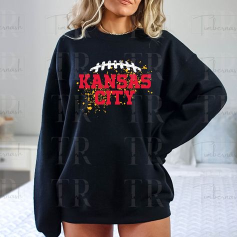 Kc Chiefs Shirts, Chiefs Sweatshirt, Chiefs Shirts, Kansas City Football, Football Png, Shirt Business, Football Sweatshirt, Kc Chiefs, Graphic Apparel