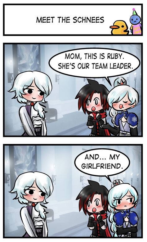 Rwby Ruby X Weiss Fanart, Willow Schnee Fanart, Willow Schnee, Rwby Crossover, Fan Language, Rosario Vampire Anime, Rwby Funny, Rwby Memes, Rwby Ships