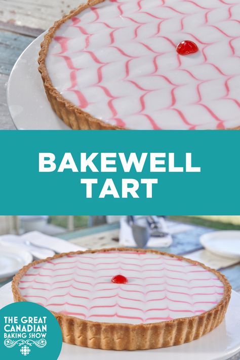 Bakewell Tart Recipe, Short Crust Pastry, British Baking Show Recipes, British Bake Off Recipes, British Baking Show, Bake Off Recipes, British Desserts, Bakewell Tart, Summer Baking