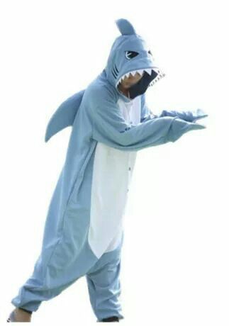 Adult Shark PJ's Pyjamas Onesie, Shark Onesie, Shark Pajamas, Shark Costume, Shark Stuff, Animal Cosplay, Men Cosplay, Shark Costumes, Onesie Costumes