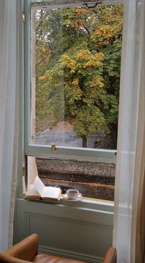 Fall Mood Board, Autumn Rain, Autumn Morning, Cozy Aesthetic, Fall Inspo, Fall Feels, Fall Is Here, Window View, Best Seasons