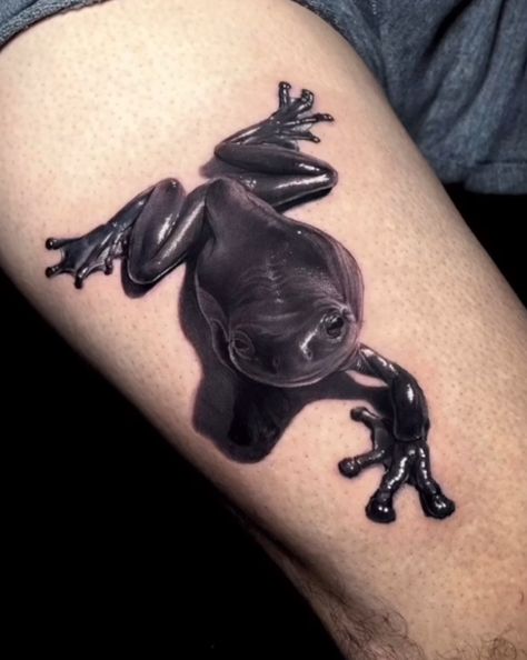 Hyperrealistic Tattoo, Create Tattoos, Professional Signature, Frog Tattoo, Flash Designs, Ink Magazine, Tattoo Magazine, Frog Tattoos, Ornamental Tattoo