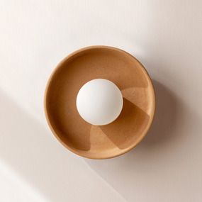 Ceramic Disc Orb Surface Mount | In Common With at Lightology Exterior Bathroom, Peach Walls, Glass Orb, Decorative Wall Sconces, Contemporary Wall Sconces, Green Clay, Black Clay, Semi Flush Mount Lighting, Flush Ceiling Lights