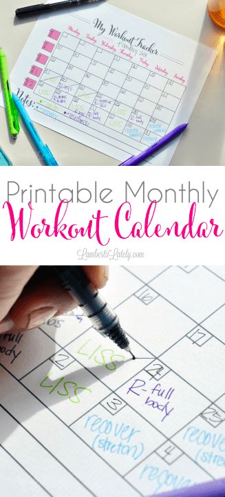 This printable monthly workout calendar is perfect for with getting a plan for your exercise routine. Use with Kayla Itsines' BBG program or another fitness/gym plan! Monthly Workout Calendar, Bbg Workouts, Printable Workout, Gym Plan, Month Workout, Workout Calendar, Printable Workouts, Kayla Itsines, Exercise Routines