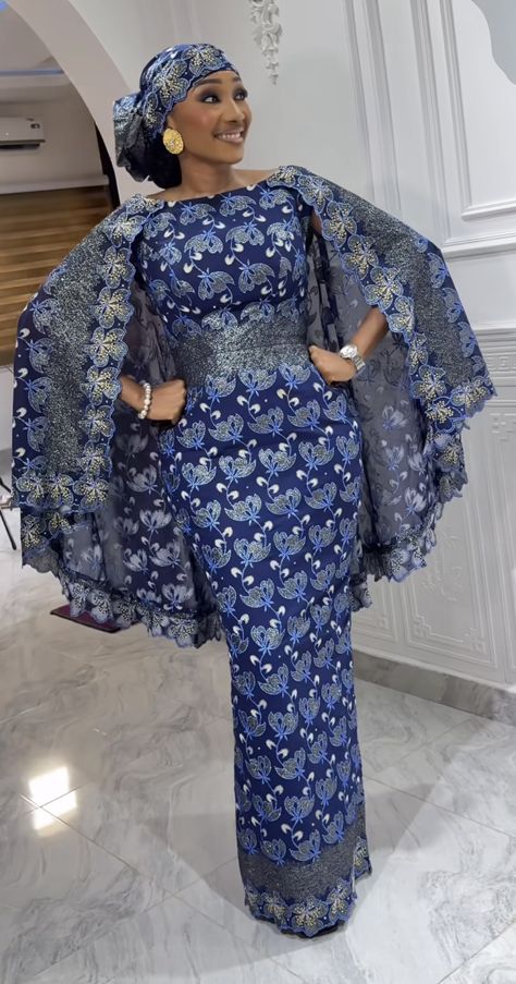 Lace Styles Asoebi, Nigerian Dress Styles, Boubou Styles For Women, Ankara Dress Designs, Nigerian Dress, Shweshwe Dresses, African Lace Styles, African Fabric Dress, Long African Dresses