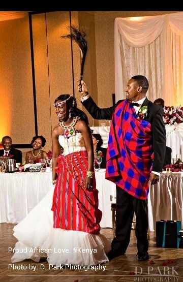 Wedding Kenya Wedding Traditional, Kenyan Wedding Dress Brides, Maasai Dress, African Inspired Wedding, Kenyan Wedding, African Weddings, Informal Weddings, African Bride, African American Weddings