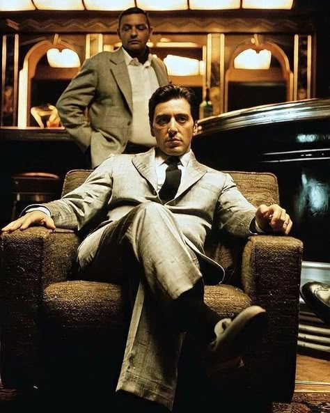 Michael Corleone Godfather Michael, Mob Quotes, Michael Corleone, The Godfather Part Ii, Love Cinema, Movie Wall, Al Pacino, Male Actors, Paramount Pictures