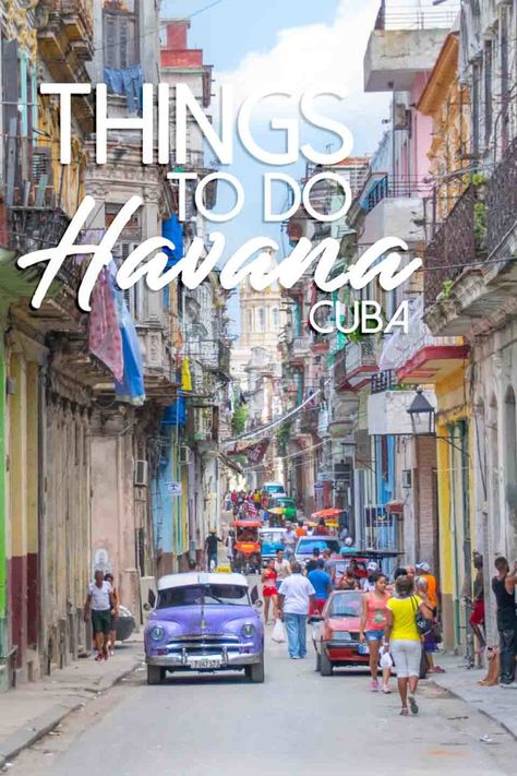 Top 15 Best Things to do in Havana, Cuba - Your 2020 Guide | Getting Stamped Cuba Resorts, Cuba Itinerary, Cuba Beaches, Travel To Cuba, Trip To Cuba, Cuba Havana, Visit Cuba, Cuba Travel, Caribbean Travel