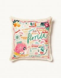 Fluffy Throw Pillows, Jupiter Beach, Embroidered Pillows, Florida Outfits, Orlando Beach, College Room, Spartina 449, Paper Store, Talk Of The Town