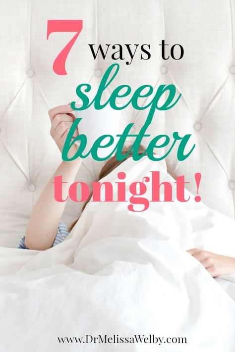 7 Ways to Sleep Better Tonight. #HealthandFitness #SleepTips #SleepTips #FallingaSleep #SleepTipsforAdults Ways To Sleep Better, What Helps You Sleep, How Can I Sleep, Insomnia Causes, Ways To Sleep, How To Sleep Faster, Sleep Remedies, Natural Sleep Remedies, Restorative Sleep