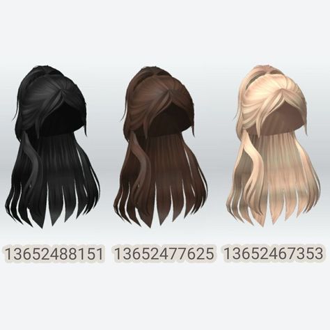 Bloxburg Outfit Ideas Brown Hair, Roblox Faceless Code, Berry Ave Brown Hair Codes, Roblox Blonde Hair, Berry Avenue Codes Hair Brown, Brown Hair Codes For Berry Ave, Roblox Brown Hair Codes, Hair Codes Berry Ave, Brookhaven Codes Hair