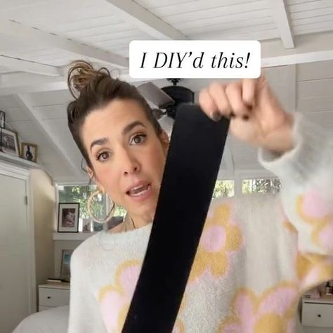 Belt Alternative Diy, How To Add A Belt To A Dress, Diy Belts For Dresses Ideas, Diy Wide Belt, Diy Elastic Belt, How To Wear A Belt With A Dress, Diy Waist Belt, Sweater Hacks, Belt Knots