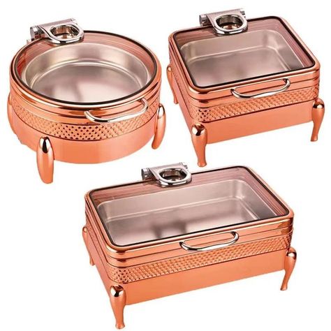 2024 Hammer pattern Stainless Steel Buffet Chafing dishes Gold Food warmer elegant catering equipment Pre booking price (ask me+international shipping cost) delivery time 15-20 days approximately 60% advance pay for order confirm 40% +international shipping cost cash on delivery Quick Details Port: Shantou/Shenzhen Payment Terms: L/C,Western Union,D/P,D/A,T/T,MoneyGram Supply Ability: 20000 pieces per Month Brand Name: Tianchengfa Function: Heating Food Usage: Commercial Kitchen Ware Pla... Catering Supplies Checklist, Buffet Equipment, Catering Equipment Checklist, Catering Tools And Equipment, Hammered Copper Cookware, Food Warmer, Chafing Dishes, Catering Equipment, Restaurant Equipment