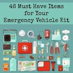 46 Must Have Items for Your Emergency Vehicle Kit http://www.backdoorsurvival.com/46-must-have-items-for-your-emergency-vehicle-kit/ Bug Out Kit, Car Survival Kits, Emergency Prepardness, Car Emergency Kit, Emergency Survival Kit, Emergency Preparedness Kit, Survival Supplies, Aston Martin Vanquish, Emergency Preparation