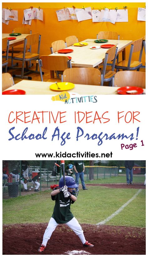 Club Ideas For Kids, After School Club Activities, School Age Activities, After School Care, After School Club, Kids Daycare, School Clubs, Club Ideas, Easy Activities