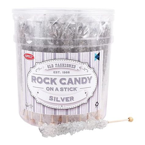 Amazon.com : Extra Large Rock Candy Sticks: 36 Red Crystal Rock Candy Sticks - Strawberry - Individually Wrapped for Party Favors, Candy Buffet, Showers, Receptions, Old Fashioned Espeez Bulk Candy on a Stick : Grocery & Gourmet Food Crystal Rock Candy, Candy On A Stick, Rock Candy Sticks, Pixie Sticks, Classy Party, Nostalgic Candy, Candy Bracelet, Weddings Receptions, Candy Companies