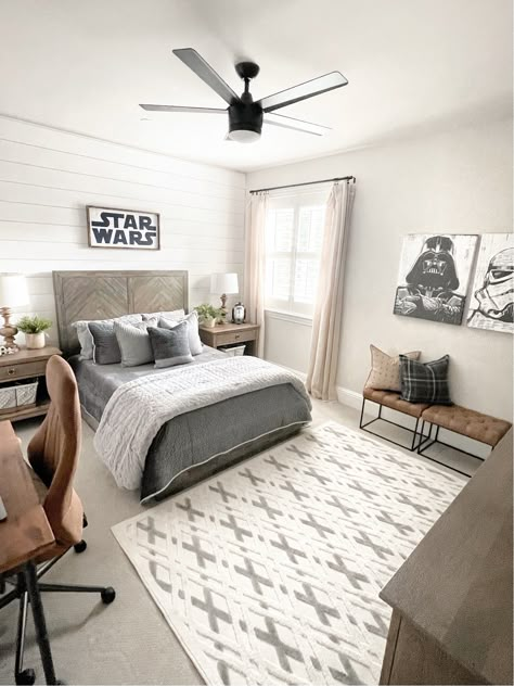 Shop Star Wars Wood Sign Logo sign … and other curated products on LTK, the easiest way to shop everything from your favorite creators. Star Wars Bedroom Decor, Grey Boys Rooms, Star Wars Kids Room, Star Wars Boys Room, Star Wars Room Decor, Star Wars Bedroom, Teenage Boy Room, My Texas House, Boys Bedroom Makeover