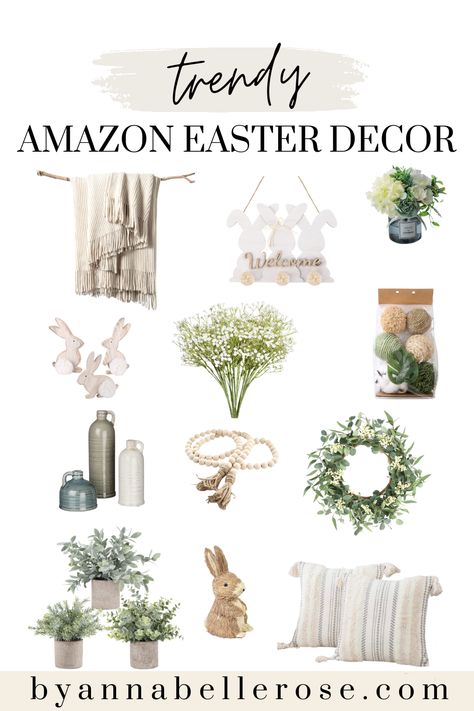 CUTEST EASTER DECORATIONS FROM AMAZON YOU MUST SEE- 
spring, easter decor, home decor, easter house decor, easter centerpiece ideas, spring decor, easter table decor, home decor ideas, living room decor ideas, apartment decorating, amazon finds, best amazon finds, cute amazon finds, amazon home decor, affordable home decor.

see it all here: https://byannabellerose.com/adorable-easter-decor-from-amazon-you-dont-want-to-miss/ Walmart Easter Decor, Room Decor Ideas Apartment, Living Room Decor Ideas Apartment, Easter House Decor, Easter Coffee Table Decor, Easter Entryway Decor, Cute Amazon Finds, Easter Charcuterie, Spring Mantle Decor