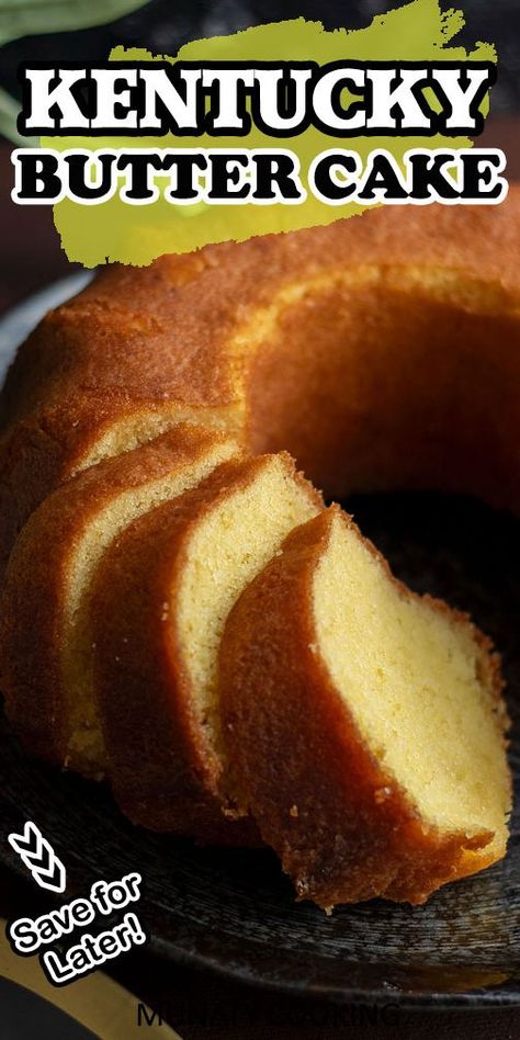 Our Kentucky Butter Cake Recipe is moist, tender, and bursting with flavor, this classic treat is sure to please every palate. Learn how to bake up perfection with our exclusive video tutorial on the blog, where we reveal all the secrets to achieving that irresistible texture! Kentucky Brown Butter Cake, Salted Caramel Kentucky Butter Cake, Kentucky Butter Cake Recipe, Baking Hobby, Butter Pound Cake, Moist Pound Cake, Pumpkin Crunch Cake, Kentucky Butter Cake, Pumpkin Crunch