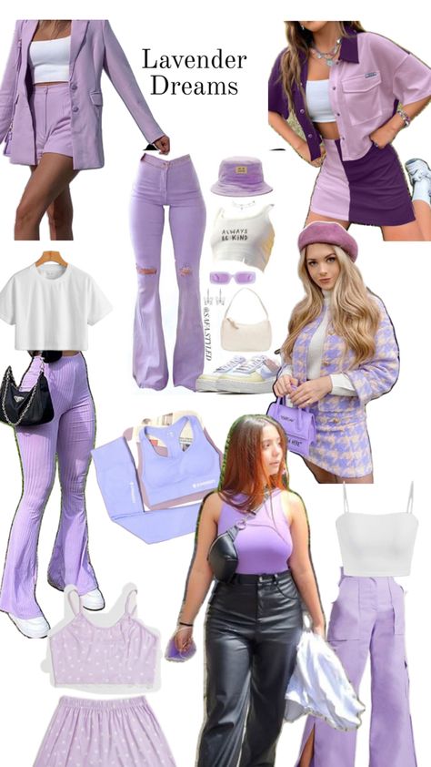 Pastel purple is always a go to Pastel Purple Outfit, Purple Outfit, Pastel Purple, What To Wear, Outfit Ideas, Lavender, Pastel, Purple